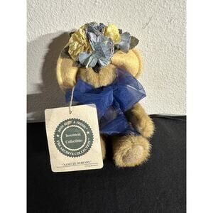 Boyds Bears Nanette Dubeary 918432 Collectible Plush Jointed Legs Yellow Hat